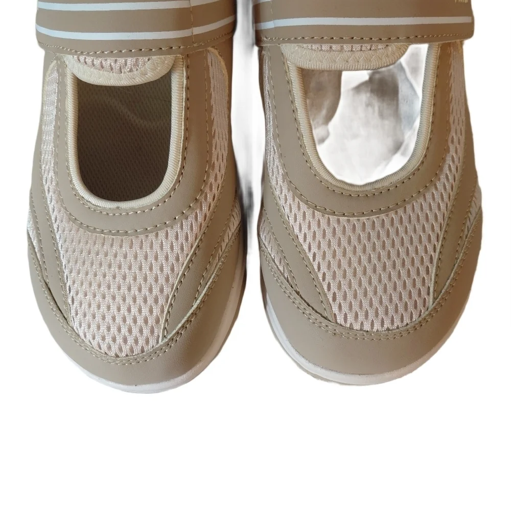 FitVille FlexiWalk Mary Jane Recovery Sneakers Wide Comfort Sandal Size 8 EW